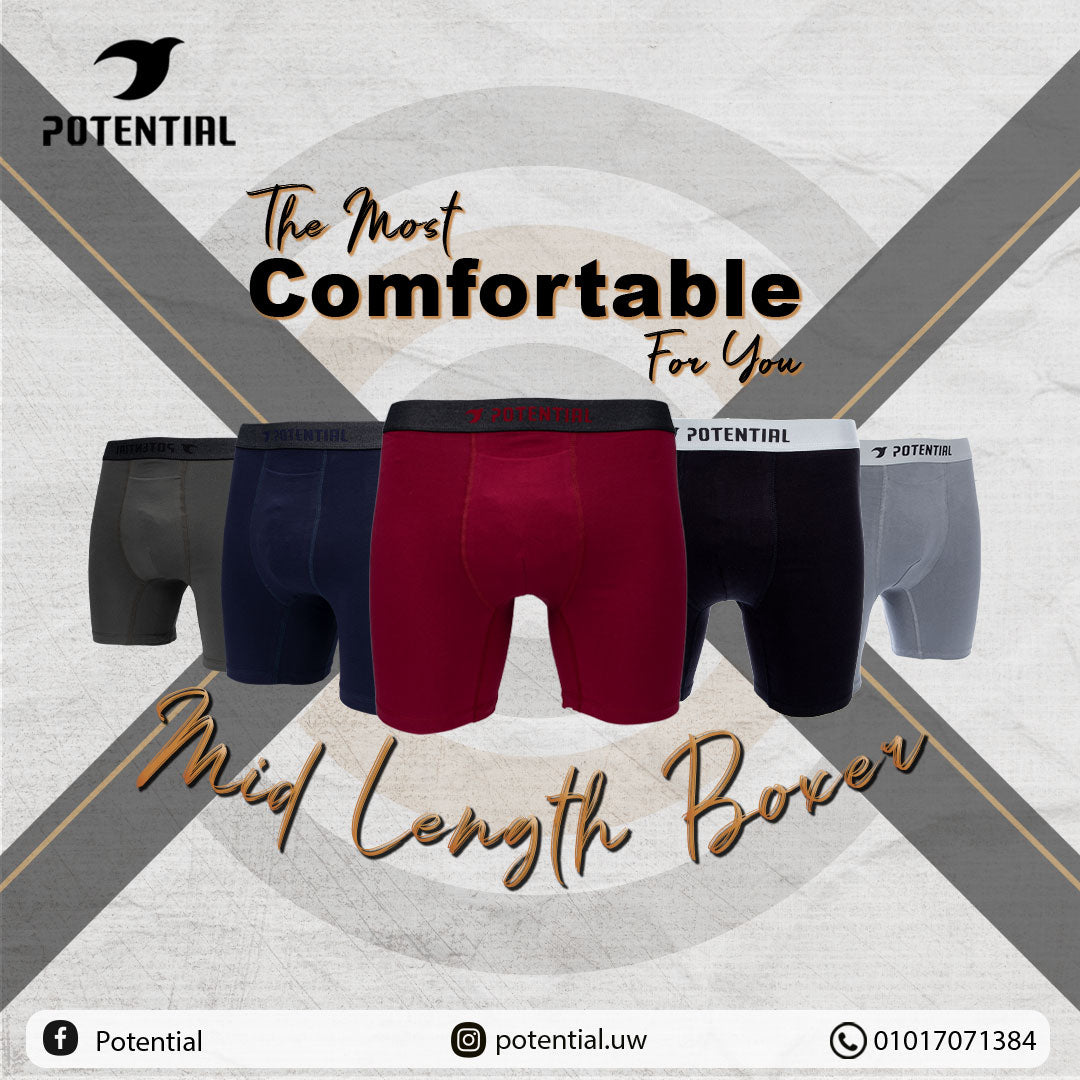 Pack Mid boxer (5 Pcs)