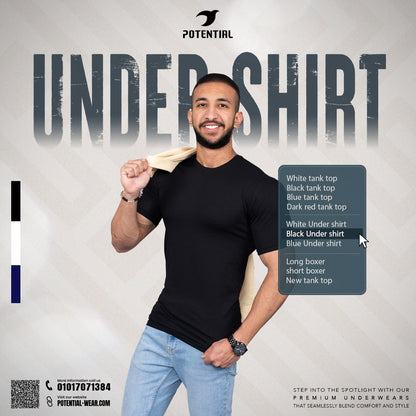 Short Sleeve Under Shirt (1 Pcs)
