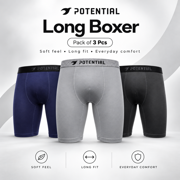Pack Long boxer (3 Pcs)