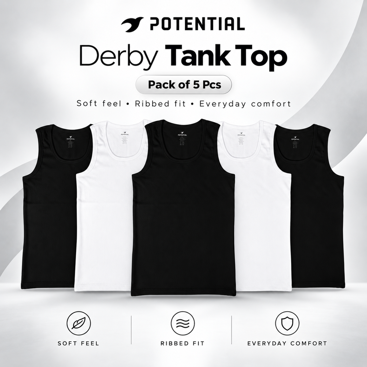 Pack Derby Tank Top (5 Pcs)