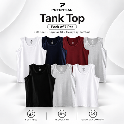 Pack Tank Top (7 Pcs)