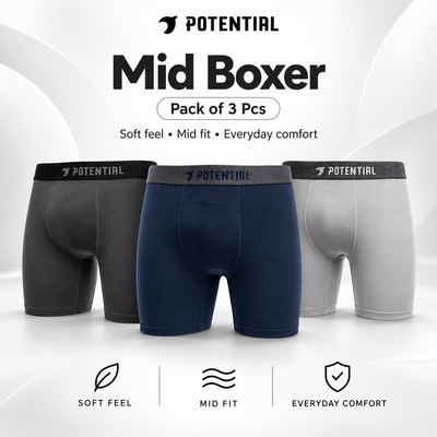 Pack Mid boxer (3 Pcs)