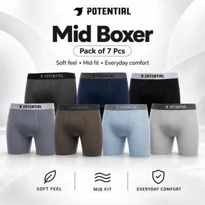 Pack Mid boxer (7 Pcs)