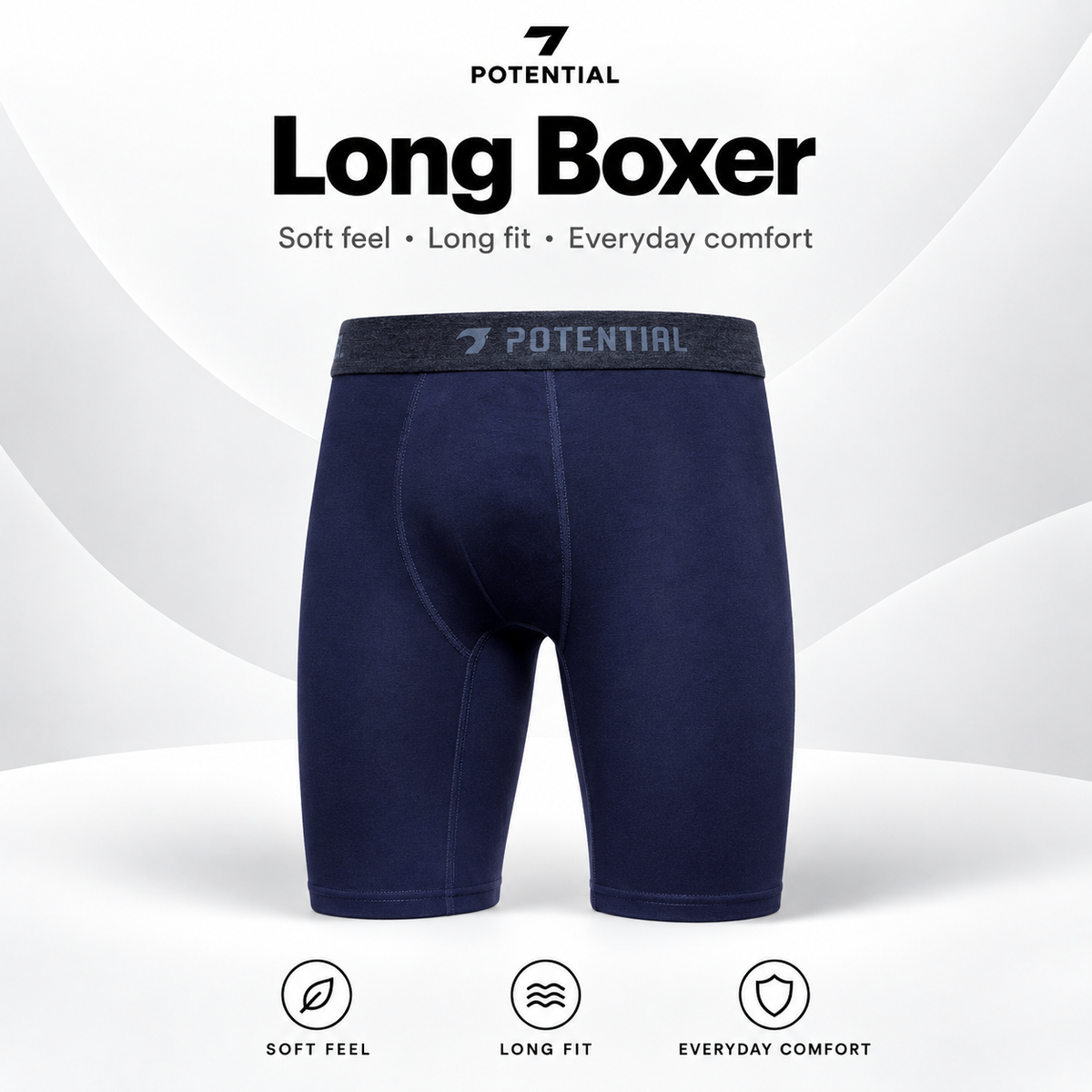 Long leg boxer (1 Pcs)