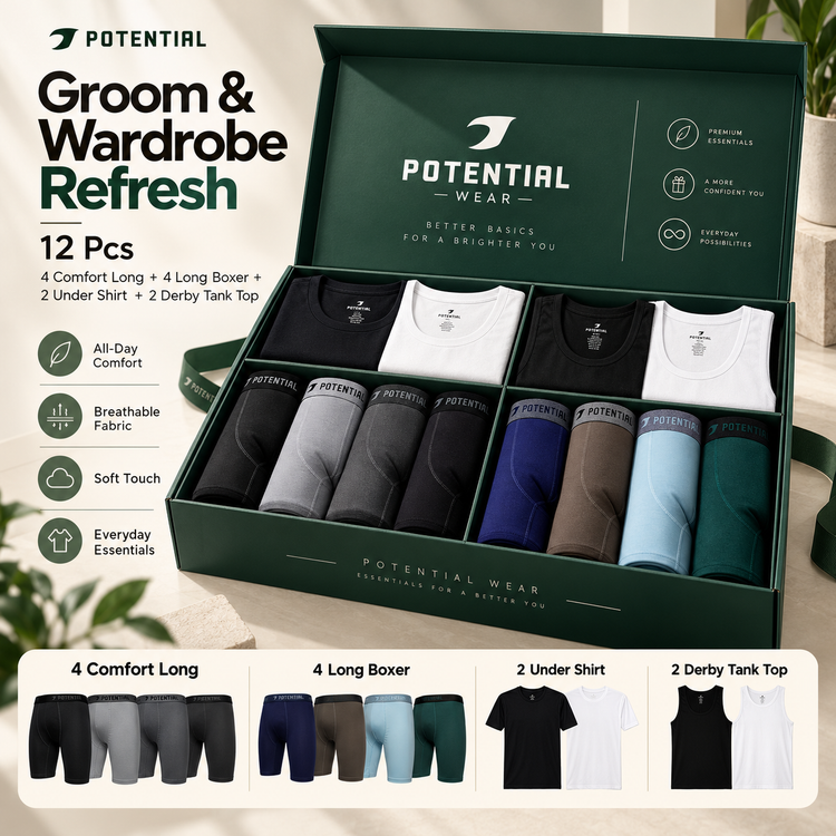 Groom & Wardrobe Refresh (12 Pcs)