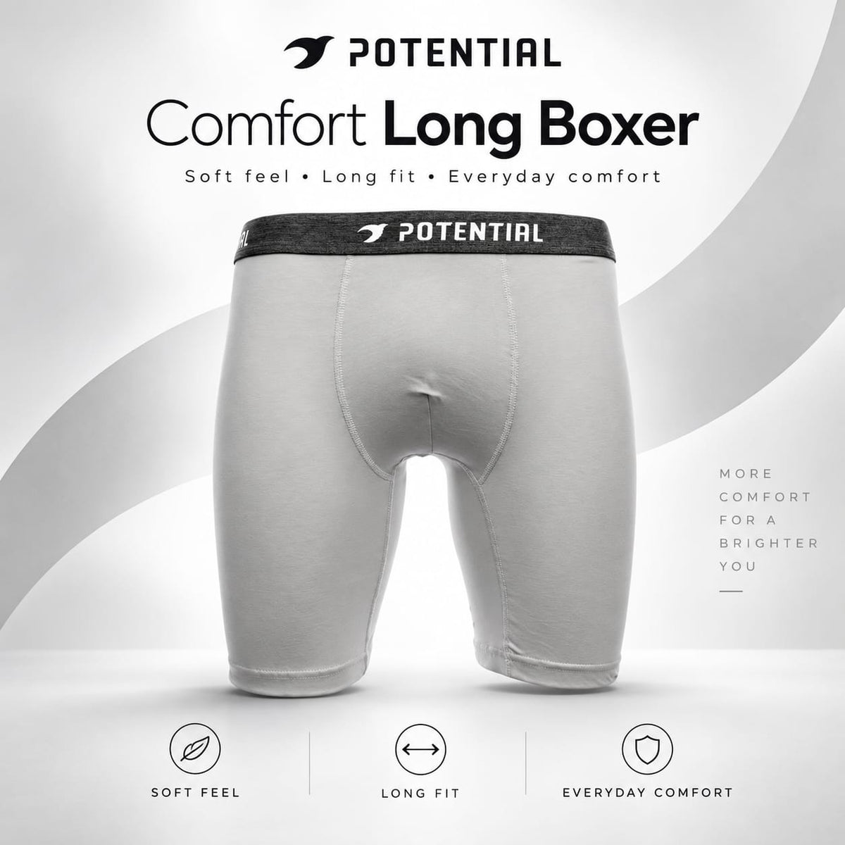 Comfort Long leg boxer (1 Pcs)