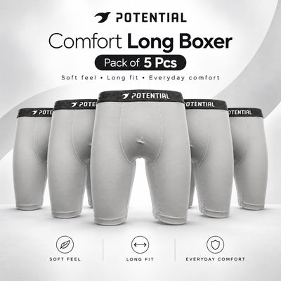 Pack Comfort Long boxer (5 Pcs)