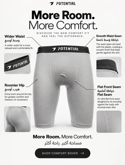 Pack Comfort Long boxer (3 Pcs)